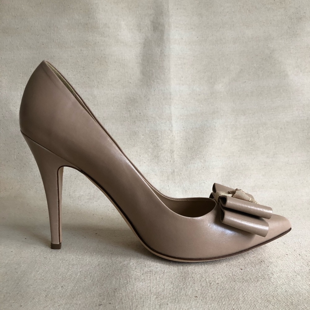 J Crew Collection Mushroom Pumps with bows